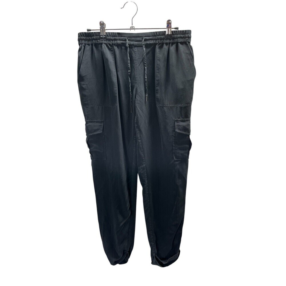 Joie Pants Women's Size XS Gray Drawstring Waist 100% Silk